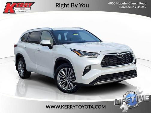 Wind Chill Pearl 2023 Toyota Highlander Platinum