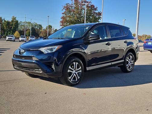 Galactic Aqua Mica 2018 Toyota RAV4 LE