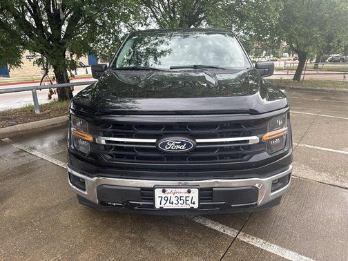 Agate Black Metallic 2025 Ford F-150 XLT
