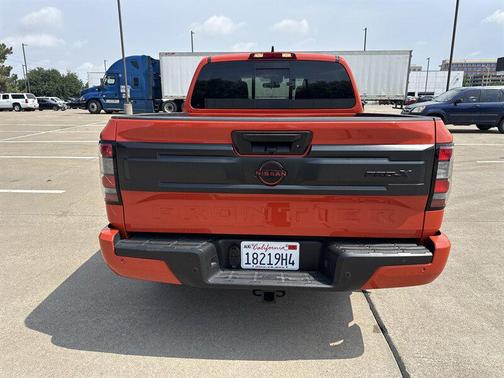 Afterburn Orange 2025 Nissan Frontier PRO-X