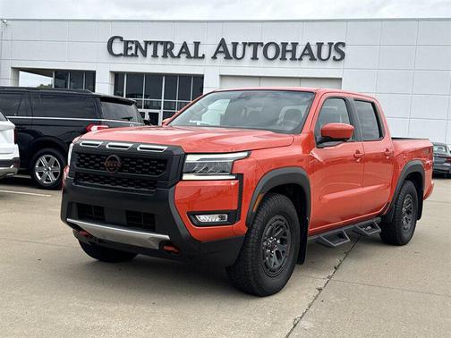 Afterburn Orange 2025 Nissan Frontier PRO-X