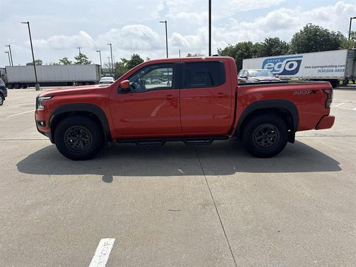 Afterburn Orange 2025 Nissan Frontier PRO-X