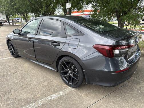 Meteorite Gray Metallic 2025 Honda Civic Hybrid Sport