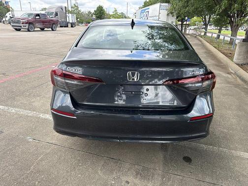 Meteorite Gray Metallic 2025 Honda Civic Hybrid Sport