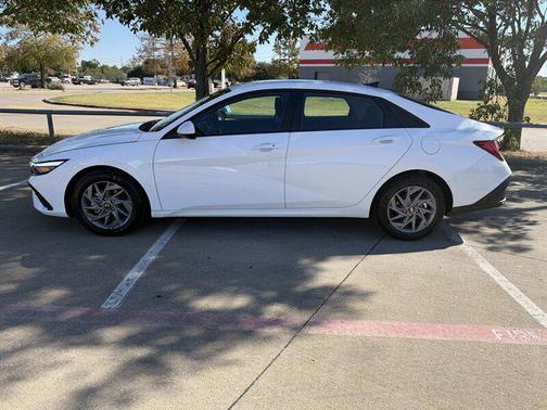 Serenity White 2026 Hyundai ELANTRA HEV Blue