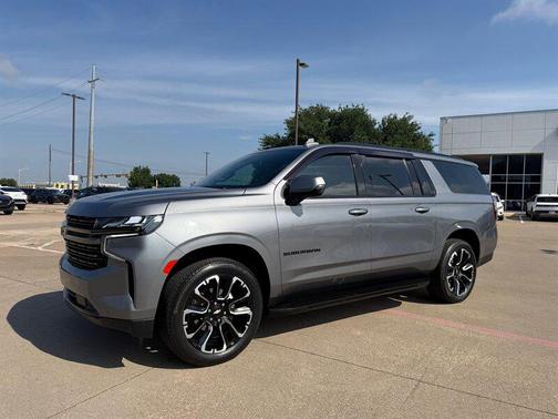 Satin Steel Metallic 2022 Chevrolet Suburban RST