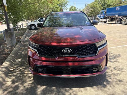 Burgundy 2021 Kia Sorento EX