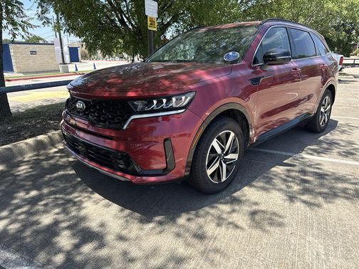 Burgundy 2021 Kia Sorento EX