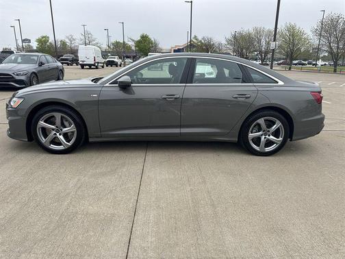 Chronos Gray Metallic 2024 Audi A6 55 Premium Plus