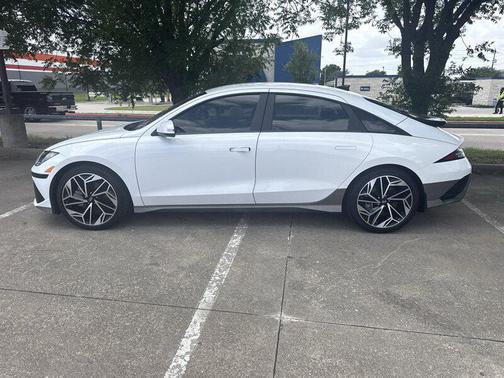 Serenity White 2024 Hyundai IONIQ 6 SEL