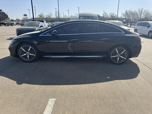 Black 2023 Mercedes-Benz EQE 350+ Base