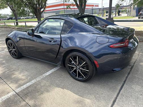 Deep Crystal Blue Mica 2025 Mazda MX-5 Miata RF Grand Touring