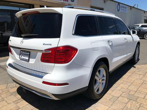 White 2015 Mercedes-Benz GL-Class 4MATIC