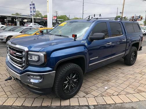 Stone Blue Metallic 2016 GMC Sierra 1500 SLT