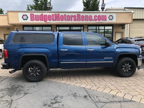 Stone Blue Metallic 2016 GMC Sierra 1500 SLT
