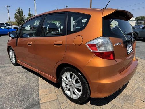 Orange Revolution Metallic 2009 Honda Fit Sport