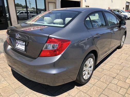 Polished Metal Metallic 2012 Honda Civic LX