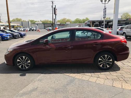Crimson Pearl 2013 Honda Civic EX