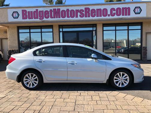 Silver 2012 Honda Civic EX Sedan