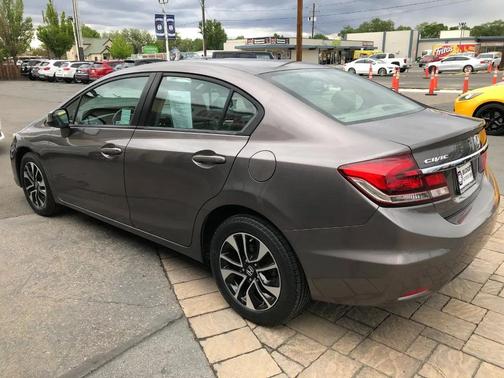 Gray 2013 Honda Civic EX-L