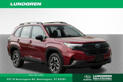 Crimson Red Pearl 2026 Subaru Forester Base