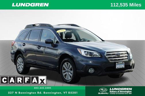 Twilight Blue Metallic 2017 Subaru Outback 2.5i Premium