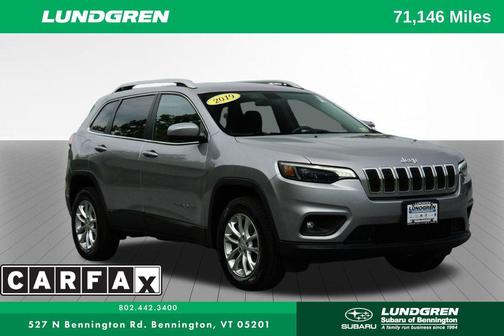 Billet Silver Metallic Clearcoat 2019 Jeep Cherokee Latitude
