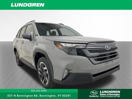 River Rock Pearl 2026 Subaru Forester Hybrid Premium