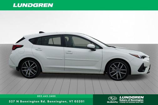 Crystal White Pearl 2025 Subaru Impreza Sport