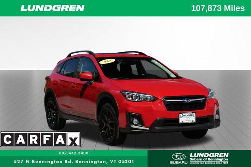 Pure Red 2020 Subaru Crosstrek Premium