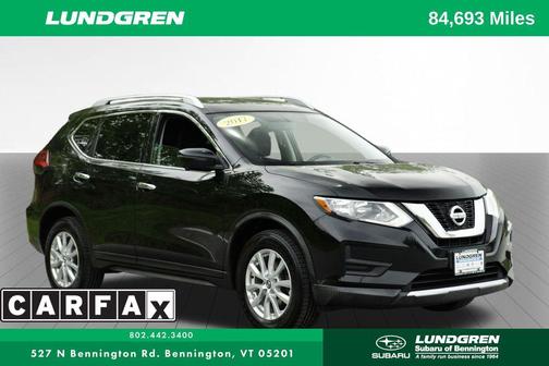 Magnetic Black 2017 Nissan Rogue SV