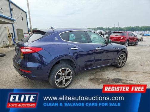Blue 2017 Maserati Levante Base