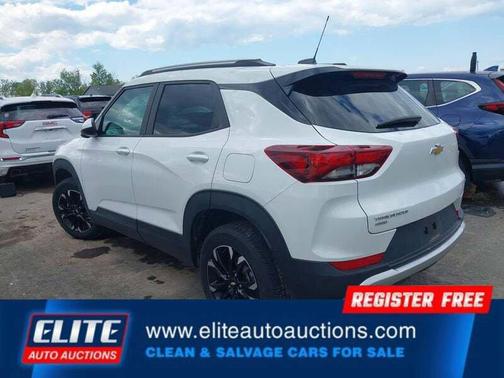 Summit White 2023 Chevrolet Trailblazer LT