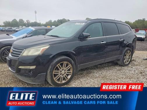 Black Granite Metallic 2015 Chevrolet Traverse 1LT