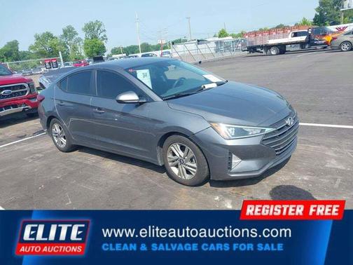 Machine Gray 2020 Hyundai ELANTRA SEL
