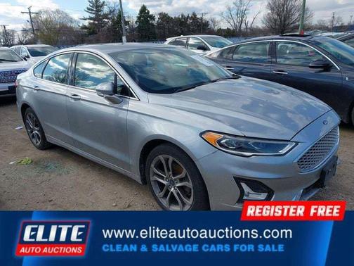 Iconic Silver Metallic 2020 Ford Fusion Hybrid Titanium