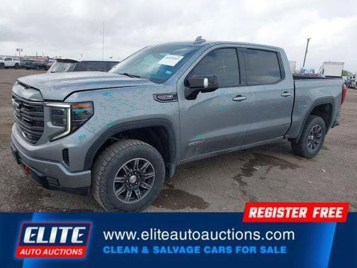Sterling Metallic 2024 GMC Sierra 1500 AT4
