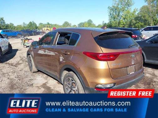 Burnished Copper 2021 Kia Sportage LX