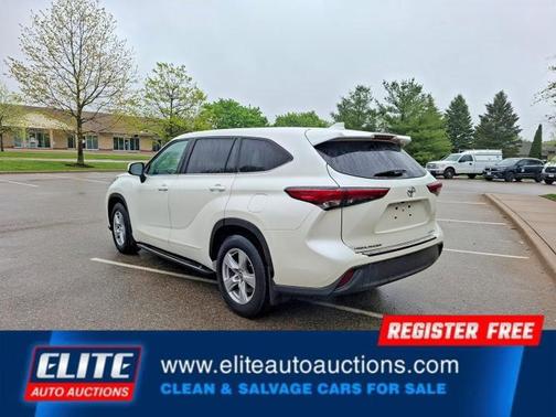 Blizzard Pearl 2020 Toyota Highlander L