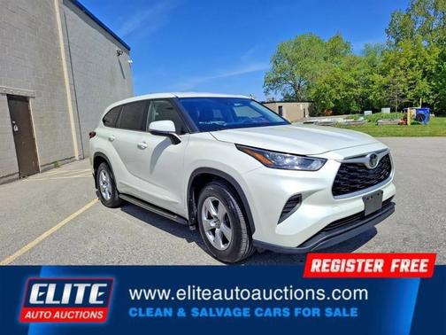 Blizzard Pearl 2020 Toyota Highlander L