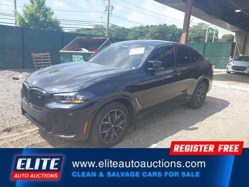 Carbon Black Metallic 2024 BMW X4 M40i