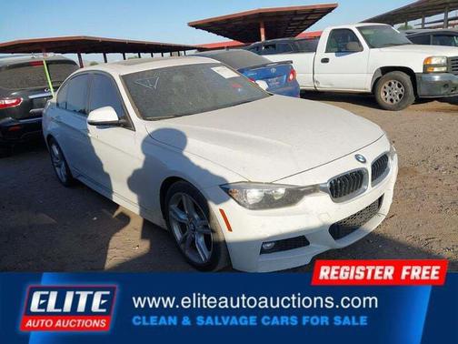 White 2016 BMW 328 328i