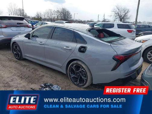 Wolf Gray 2025 Kia K5 GT-Line