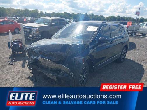 2021 Volkswagen Tiguan 2.0T SEL R-Line Black