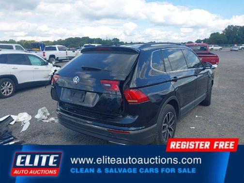2021 Volkswagen Tiguan 2.0T SEL R-Line Black