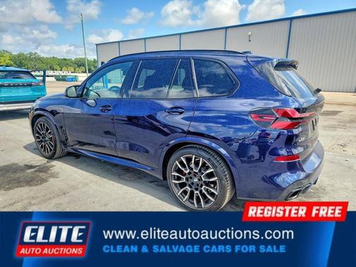Tanzanite Blue II Metallic 2024 BMW X5 M60i