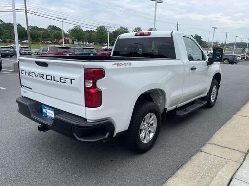 Summit White 2025 Chevrolet Silverado 1500 WT