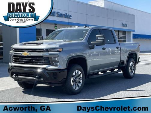 Sterling Gray Metallic 2026 Chevrolet Silverado 2500 Custom