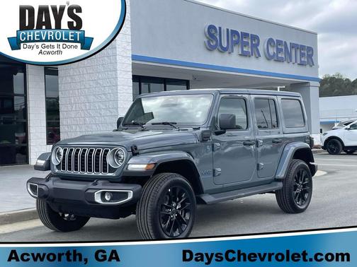 Anvil Clearcoat 2025 Jeep Wrangler 4xe Sahara