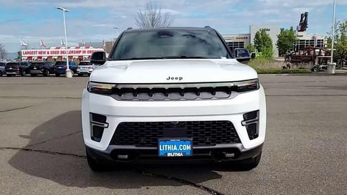 Bright White Clearcoat 2026 Jeep Grand Wagoneer Upland